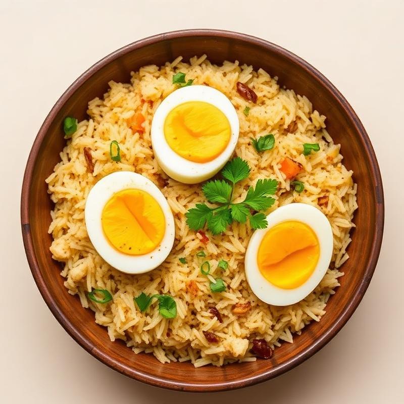 Egg Biryani Handi